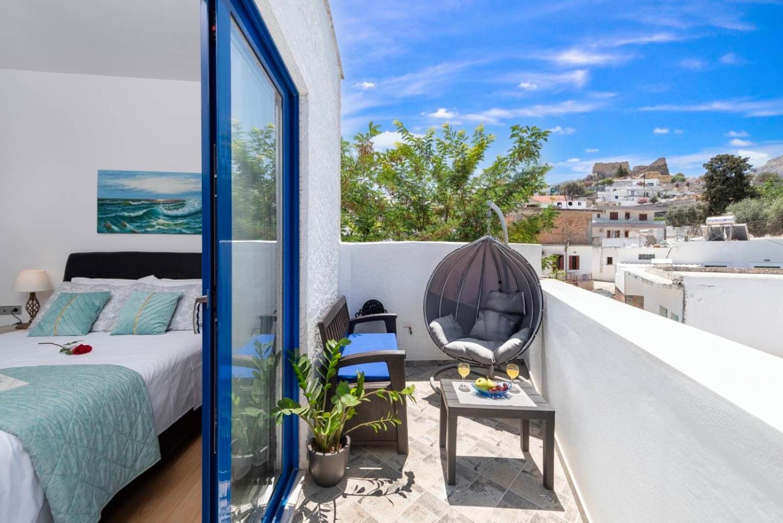 Antonia'S Apartments Archangelos  Bagian luar foto